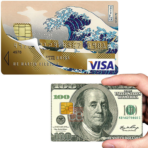 Why you absolutely must have a decorative sticker for credit card