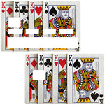 4 KINGS- credit card sticker, 2 credit card formats available