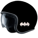 2 retro-reflective stickers, bat, for helmets, motorcycles, bikes, scooters