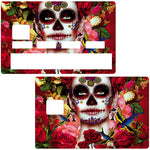 Catarina Calavera- credit card sticker, 2 credit card sizes available