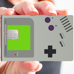 Game console, Game Boy- sticker for credit card