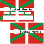 Euskal Herria, the Basque country- credit card sticker, 2 credit card formats available