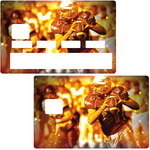 American Football- credit card sticker, 2 credit card formats available