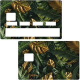 Forest of gold- credit card sticker, 2 credit card formats available