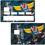 Tribute to GOLDORAK - credit card sticker, 2 credit card sizes available