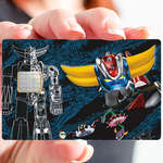 Tribute to GOLDORAK - credit card sticker, 2 credit card sizes available
