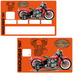 Tribute KNUCKLEHEAD 1947, limited edition 100 ex - credit card sticker