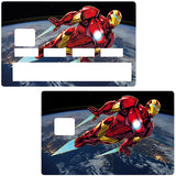 Tribute to IRON MAN original - credit card sticker, 2 credit card sizes available