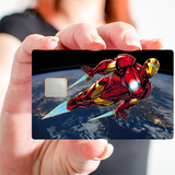 Tribute to IRON MAN original - credit card sticker, 2 credit card sizes available