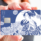 Japan- credit card sticker, 2 credit card formats available