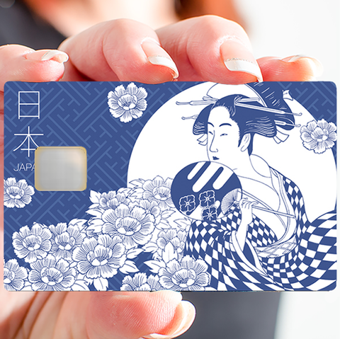 Japan- credit card sticker, 2 credit card formats available