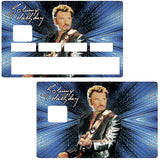 Tribute to Johnny Hallyday, edit. limited 300 ex - credit card sticker, 2 credit card formats available