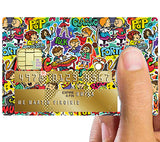 MUSIC - credit card sticker, 2 credit card formats available