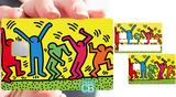 Rave Party - credit card sticker, 2 credit card sizes available