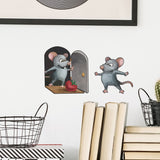 Sticker, the house of little mice