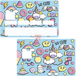 SO CUTE - credit card sticker, 2 credit card formats available