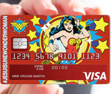 I'm a WonderWoman - credit card sticker