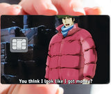 You think I look like, Igot money? - bank card sticker, 2 bank card formats available