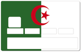 Flag of Algeria - credit card sticker