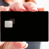 Black card - bank card sticker