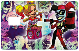 Tribute to HARLEY QUINN the original - credit card sticker