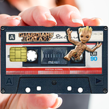 Tribute to baby GROOT, limited edition 100 ex - credit card sticker