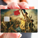 Liberty, equality, fraternity - credit card sticker, 2 credit card formats available