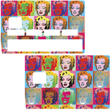 Marilyn Monroe by Andy Warhol - credit card sticker, 2 credit card sizes available