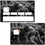 Rugby - credit card sticker, 2 credit card formats available
