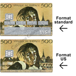 Pierre Bonnard's bird - bank card sticker