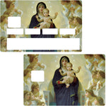 The Virgin and Child - credit card sticker, 2 credit card formats available