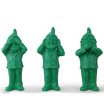 Bearers of Secrets - See Nothing, Hear Nothing, Say Nothing, The 3 Garden Gnomes by Ottmar Horl
