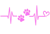 My heart beats for animals, available in 10 colors