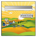 Sticker for letterbox, The countryside