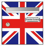 Sticker for letterbox, Union Jack, English flag