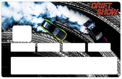 Drift Show - credit card sticker, 2 credit card sizes available