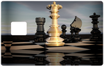 chess - credit card sticker, 2 credit card formats available