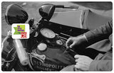 Tribute to harley police 1938 - credit card sticker, 2 credit card sizes available