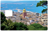 Saint tropez - credit card sticker, 2 credit card formats available