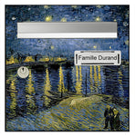 Sticker for letterbox, Tribute to Van Gogh