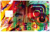 WILD GLOBAL WEB - bank card sticker