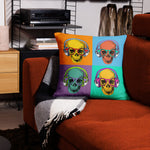 Cushion, Andy's skulls