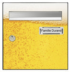 Sticker for letter box, Beer