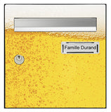 Sticker for letter box, Beer
