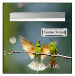 Sticker for letterbox, Hummingbirds