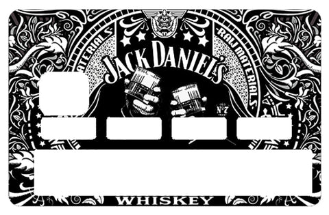 I love Jack Daniels- bank card sticker