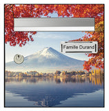 Mount Fuji letterbox sticker