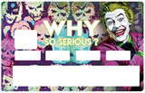 The JOKER - credit card sticker, 2 credit card formats available
