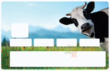 La Vache - credit card sticker, 2 credit card formats available