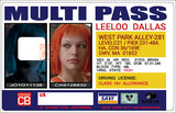 LEELOO Multi Pass - credit card sticker